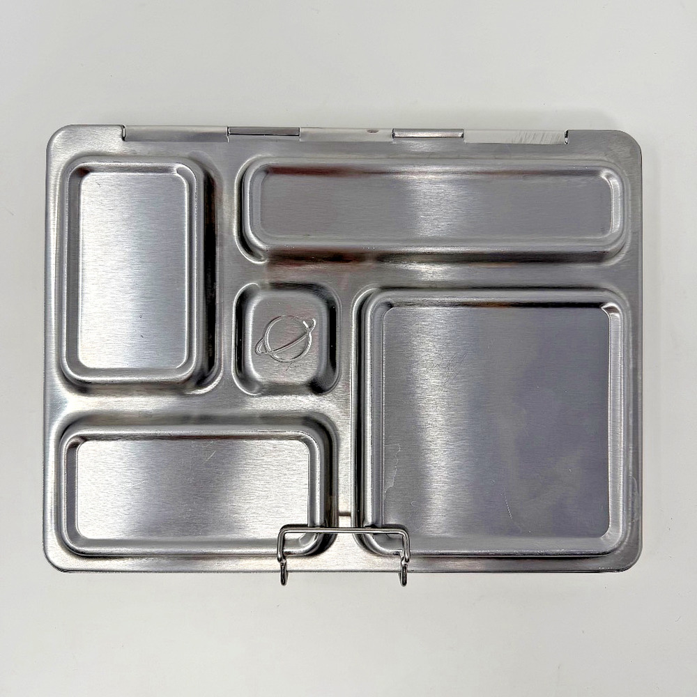 PlanetBox Rover Stainless Steel Bento Lunch Box 5-Compartment A GUC